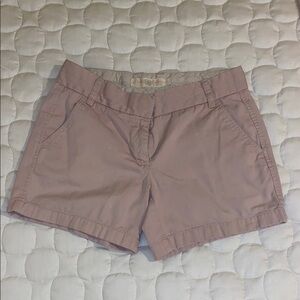 J. Crew Pink Shorts Cotton Blend